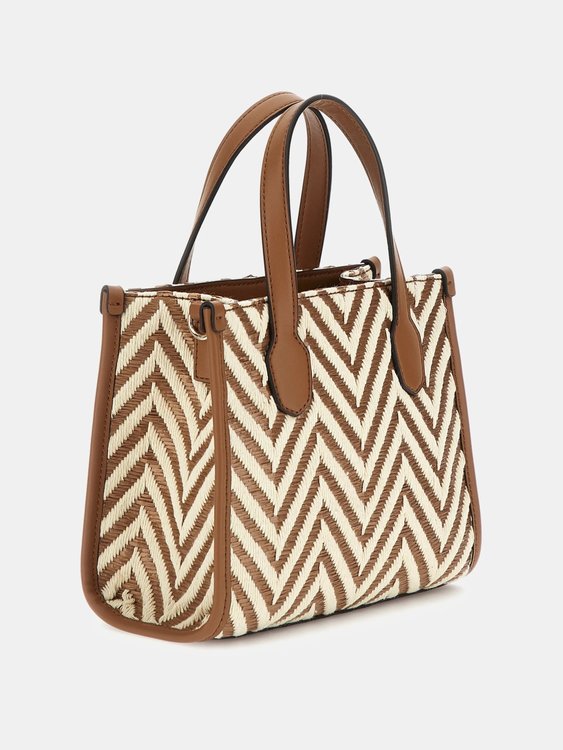 Luxusní Silvana 2 malá kabelka, Hnědá barva, T/U