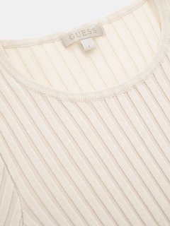 Krémová barva, Pleated Paige šaty