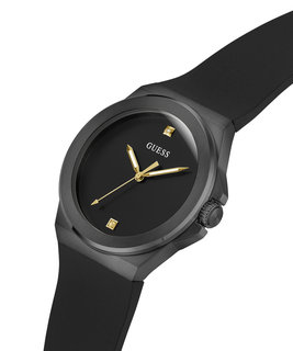 Luxusní Vinyl hodinky, Černá barva, UNI