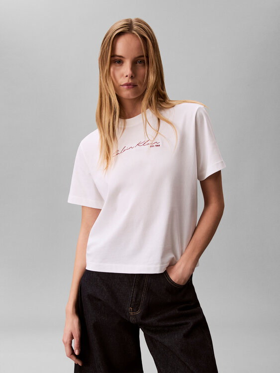 LV047F820G-YAF triko s/s – Calvin Klein Jeans Ženy