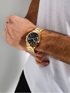 Guess, Zlatá barva Hodinky Atlas