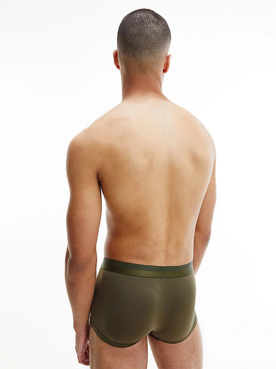 Módní Modern structure boxerky, Khaki barva, 2021