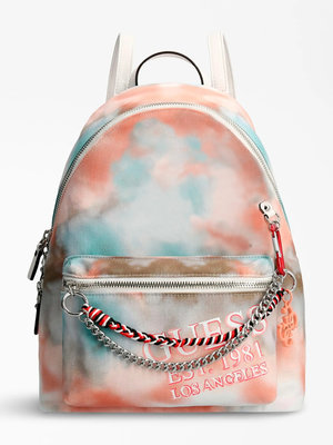 Naples batoh – Guess, Modrá, Oranžová barva Ženy