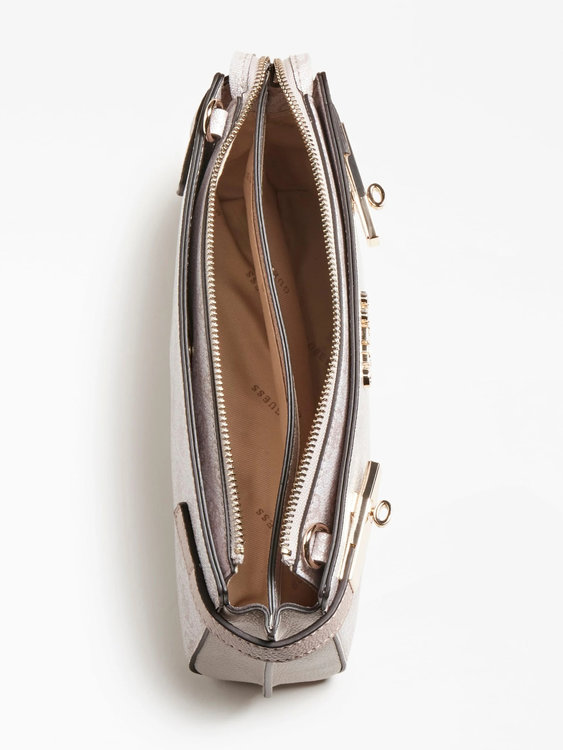 Módní Zadie logo crossbody, Růžová barva, 2022