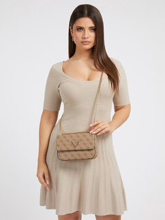 Luxusní Elements crossbody, Hnědá barva, T/U