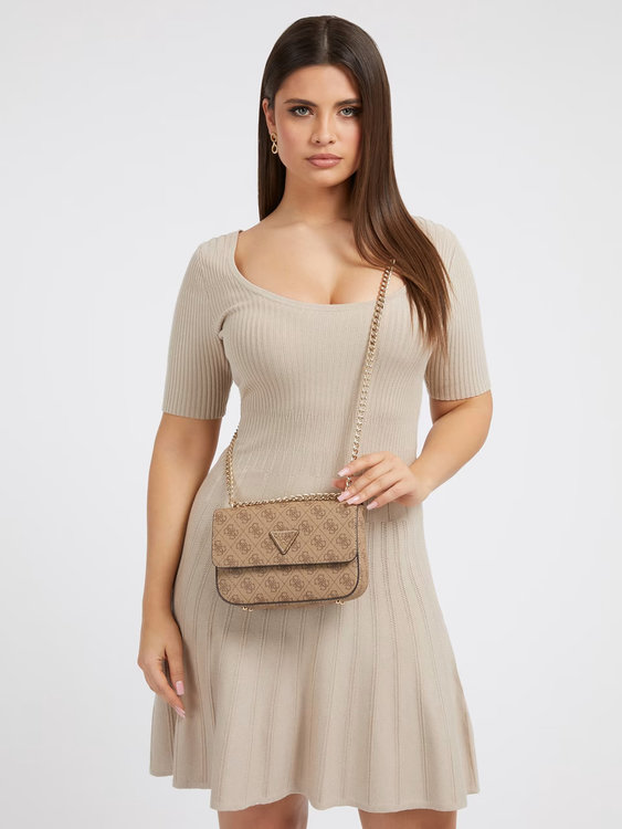 Luxusní Elements crossbody, Hnědá barva, T/U