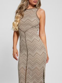 Luxusní Janet šaty, Béžová barva, XS, S, M, L