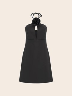 Daniela Scuba šaty Černá barva Ženy