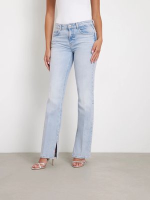 GUESS – Paulette Flare jeans, Modrá barva