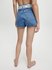 Módní Šortky High Rise, Modrá barva, 2021, 2020