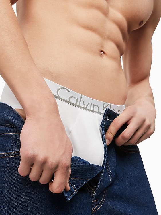 Slipy Calvin Klein Id Bílá barva Muži, Muži