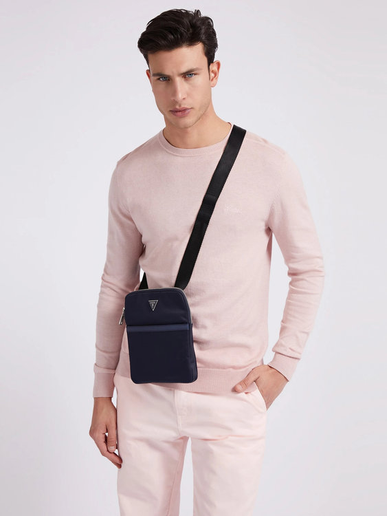 Luxusní Certosa crossbody, Černá barva, T/U