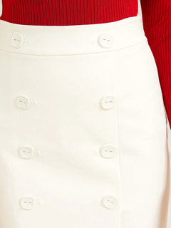 Luxusní Pasha sukně, Bílá barva, 38, 40, 42, 44