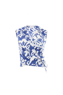 Luxusní Farrel halenka, Modrá barva, 40(S), 42(M), 44(L)