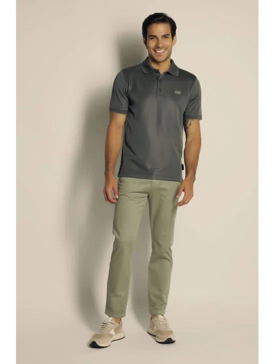 Módní Veit triko, Šedá barva, 2022