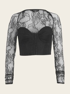 Maya Corset top Černá barva Ženy