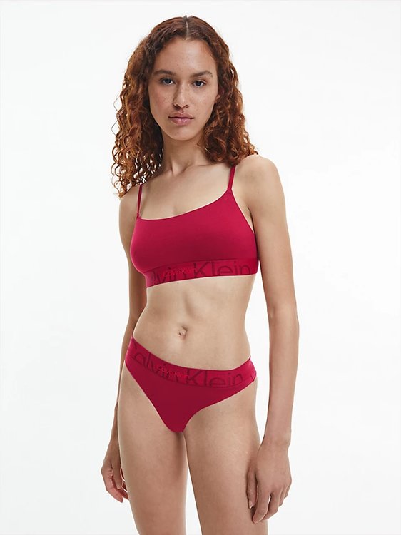 000QF6989E-XKG podprsenka UNLINED BRALETTE – Calvin Klein Underwear Ženy