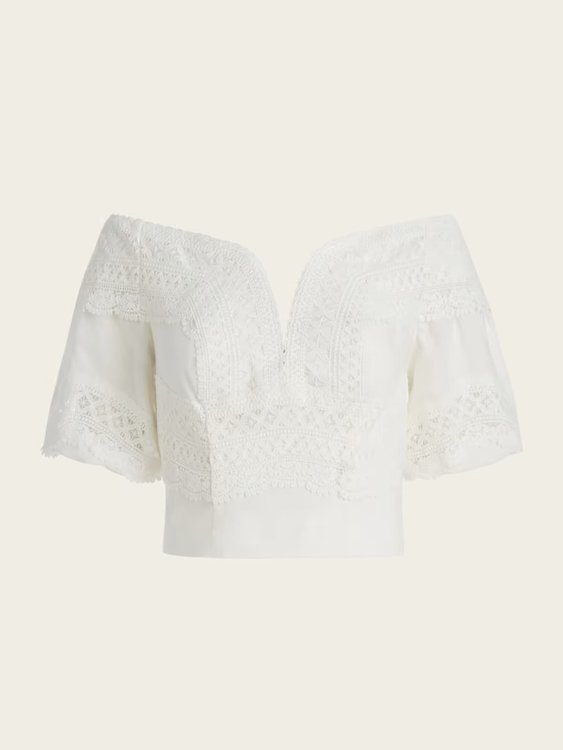 Lou Lou top Bílá barva Ženy