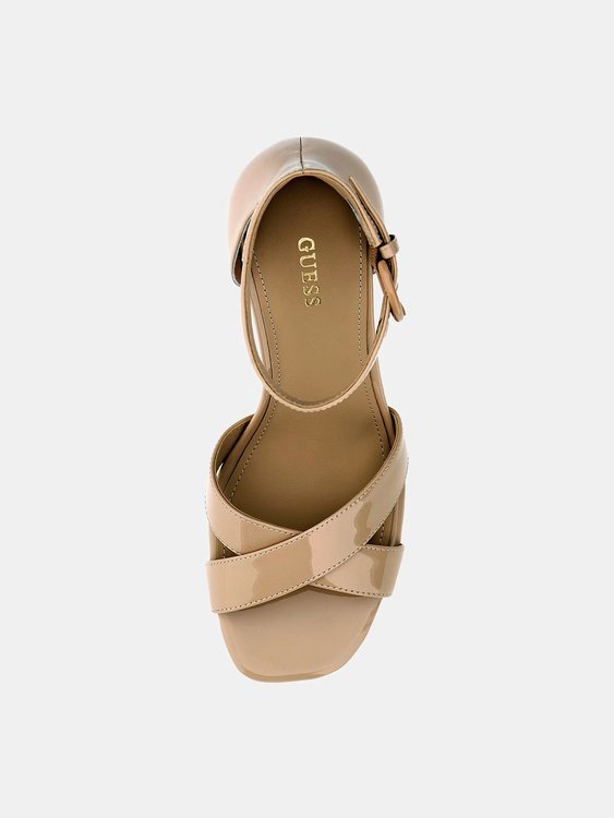 Luxusní Yancy sandály, Béžová barva, 38, 39