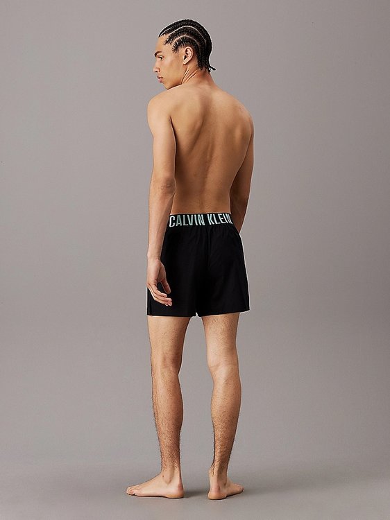 Módní Intense Power Boxersl trenky 2ks, Černá barva, 2024