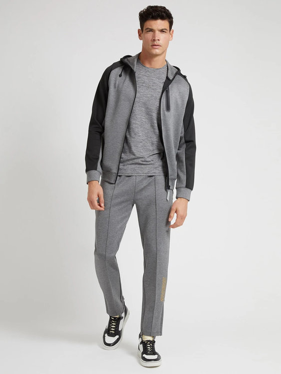 Colour mikina – Guess, Černá, Šedá barva Muži 1