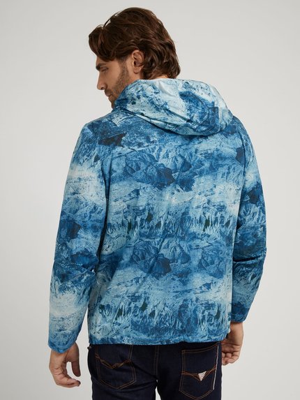 Guess, Modrá barva Woven bunda