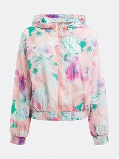 Luxusní Carlie bunda, Multi, Oranžová, Růžová, Zelená barva, XS, S, M, L