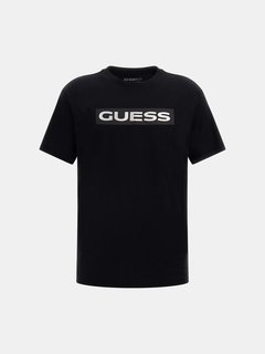 Metallic Logo triko Černá barva Muži