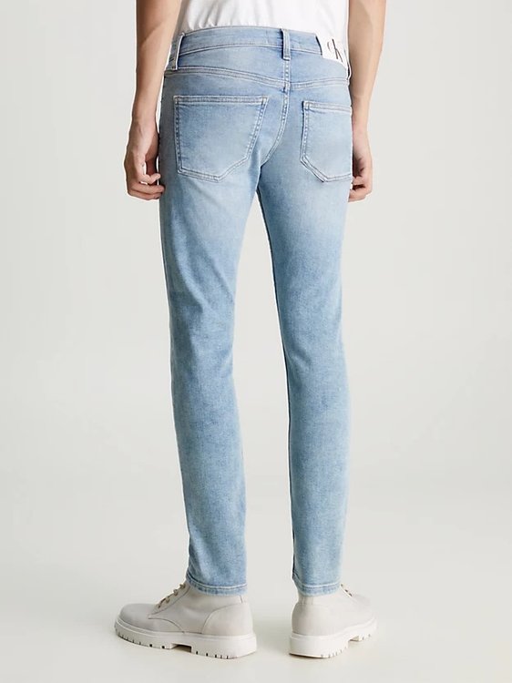 Skinny jeans – Calvin Klein Jeans, Modrá barva Muži
