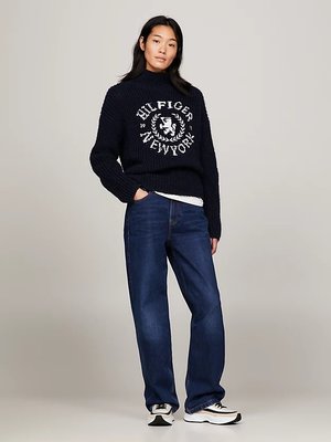 Sporty Lux Runner tenisky – Tommy Hilfiger, Bílá, Hnědá barva Ženy