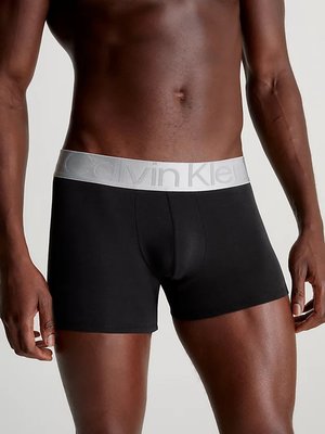 CK Steel Cotton boxery 3ks – Calvin Klein Underwear, Černá barva Muži