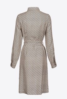 Monogram šaty – Pinko, Bílá barva Ženy, Ženy