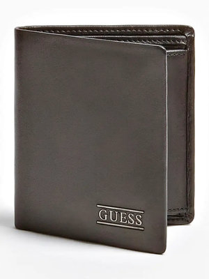 Guess – Boston peněženka, Hnědá barva