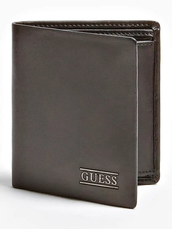Guess – Boston peněženka, Hnědá barva