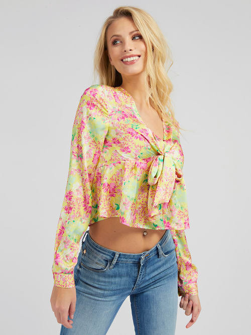 Guess – Top, Multi, Žlutá barva