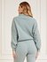 Luxusní Snuggle up svetr, Šedá, Tyrkysová barva, XXS, XS, S, M, L