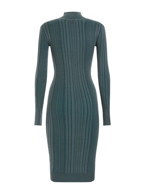 Colette svetrové šaty Modrá barva Ženy