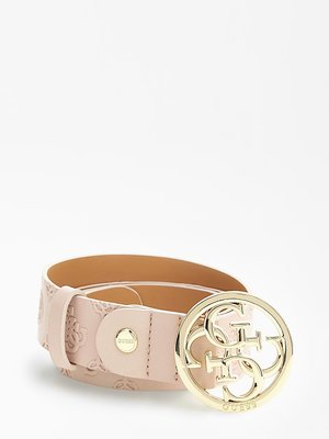 GUESS – La Femme pásek, Růžová barva