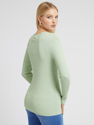 Irmine svetr – GUESS, Zelená barva Ženy