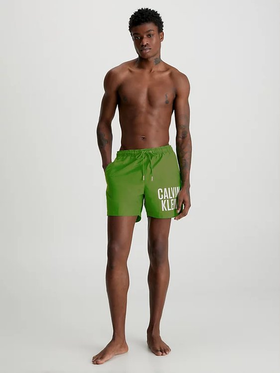 Intense Power plavky Zelená barva Muži