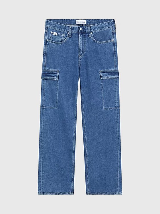 90'S Loose Cargo kalhoty Modrá barva Muži