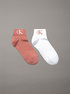 CK Women Quarter Monogram ponožky 2 páry