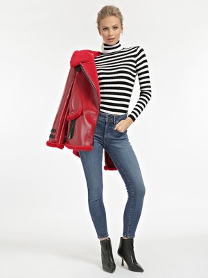 Jeans Power Up – Guess, Modrá barva Ženy, Ženy