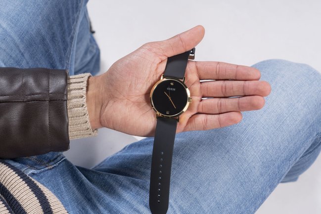 Módní Hodinky Supernova, Černá, Zlatá barva, 2022 1