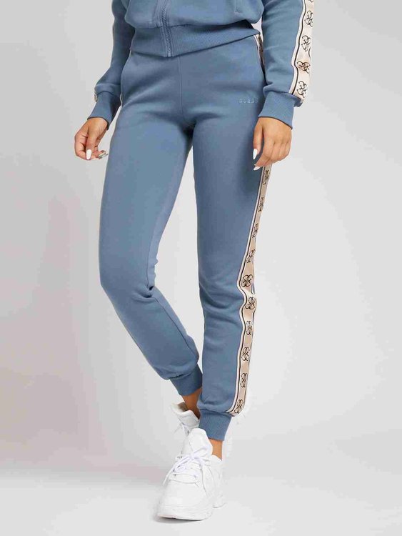 Luxusní Britney 4G logo tepláky, Modrá barva, XS, S, M, L 1