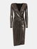 Agatha šaty Černá barva Ženy