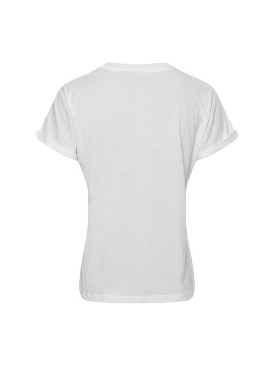 Calvin Klein – Embroidered triko, Bílá barva 1