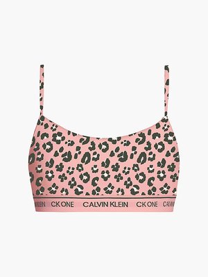 Calvin Klein Underwear – CK One Cotton braletka, Růžová barva