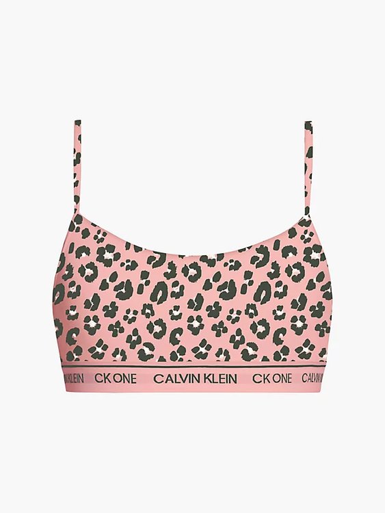 Calvin Klein Underwear – CK One Cotton braletka, Růžová barva
