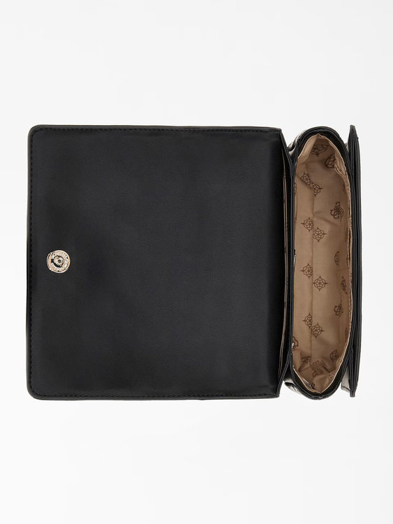 Módní Abey crossbody, Černá barva, 2023